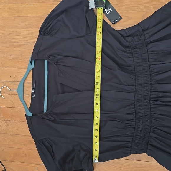 BE BY CHETTA B BRAND WOMEN'S PLUS BLACK SHORT SLEEVES SUMMER DRESS SIZE 3X - Picture 8 of 13